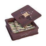 Square wooden chocolate box - Image 2