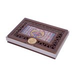 Wooden box (stamped, steel, black) - Image 3