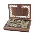 Wooden box (stamped, steel, black) - Image 2