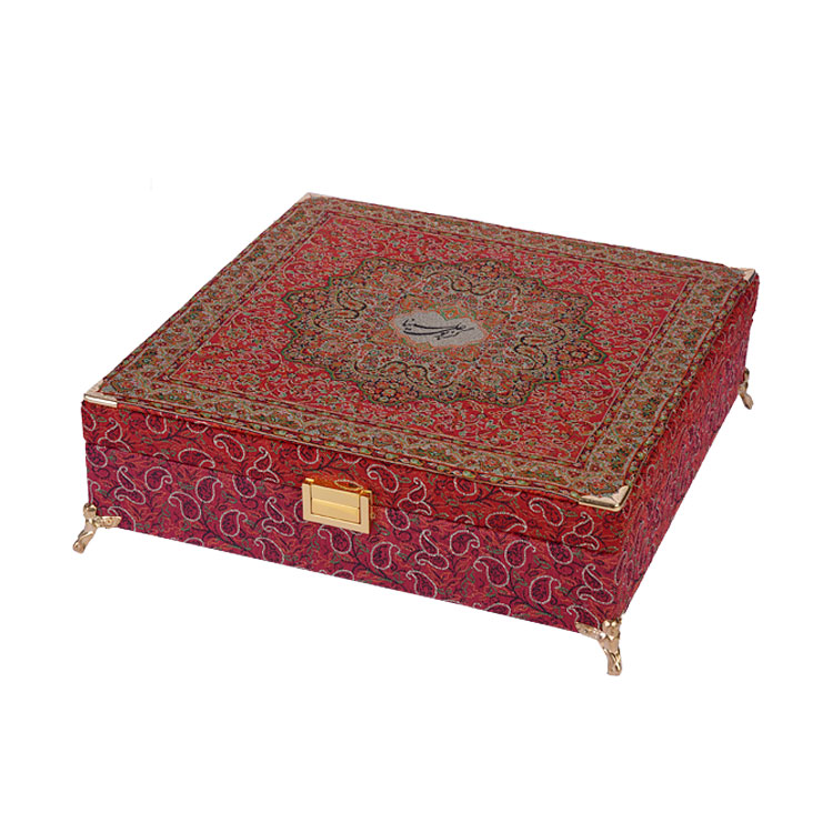 box-medium-red Medium vip Termeh box - Image 1