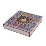 Tile design wooden box