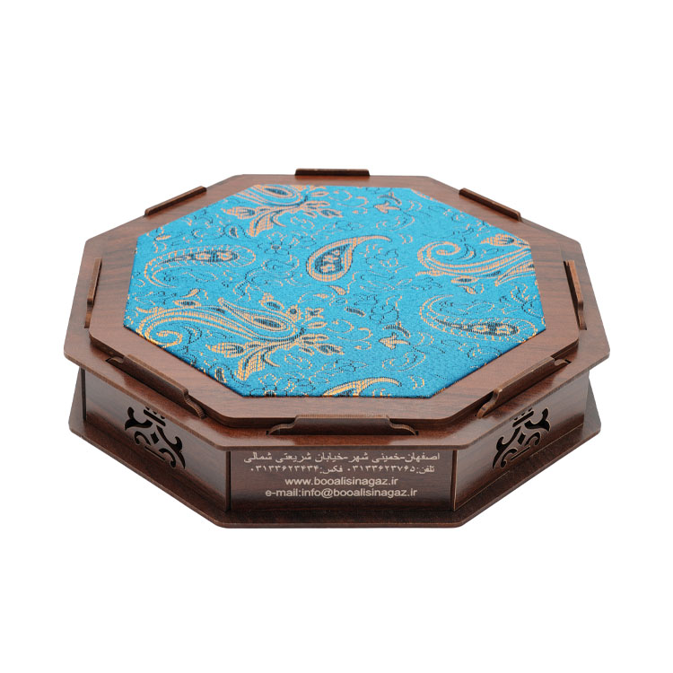 wood-box-8 Octagonal termeh wooden box