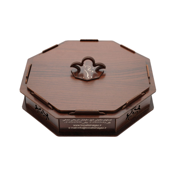wood-box Octagonal wooden chocolate box